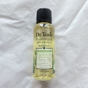 🍒 5/$20 new Dr Teal's Moisturizing Bath Body Oil Eucalyptus Spearmint Skincare